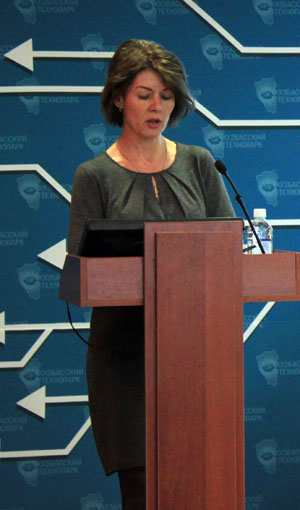 Анжелика Шматова, заместитель начальника департамента труда и занятости населения Кемеровской области 